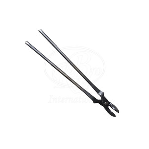 Farrier <b>Fire</b> Tongs Steel 14 Inch Professional Blacksmith Forging and Horseshoeing <b>Tool</b> - Product Image 3