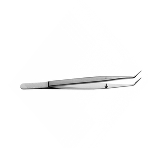 Pinces dentaires manuelles DENTRIC IMPLANTS Merriam en acier inoxydable, forceps à bec, pliante, à design dentelé et angulaire, instruments chirurgicaux - Product Image 3