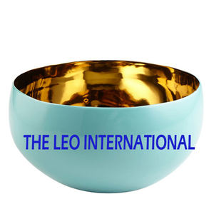 Cuenco Decorativo de Aluminio con Diseño de Flor Chapado en Oro, de Alta Calidad, Lujoso y Elegante para el Hogar - Product Image 6