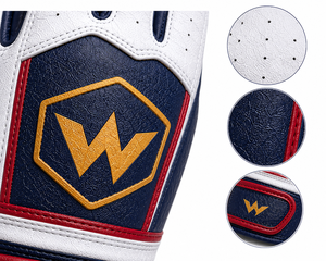 Factory Direct OEM Baseball Batting <b>Gloves</b> Custom Printed Logo Premium Cabretta Leather Palm Adult Youth Baseball Practice - Product Image 5