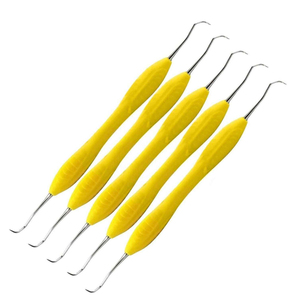 Cureta Periodontal Profesional Manual de Acero Inoxidable Multicolor, Instrumentos Dentales de Alta Calidad con Certificación CE - Product Image 2