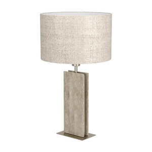 Luxury <b>Marble</b> <b>Table</b> Lamp With Sleek Geometric Silhouette Elegant Drum Shade And Contemporary Designer Home Appeal - Product Image 2