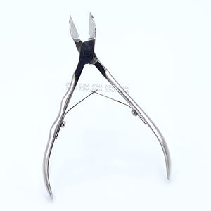 Pinzas para cutículas de uñas, pinzas para cutículas de acero inoxidable con cuchillas afiladas, removedor de cutículas, herramientas de manicura para el cuidado de las uñas - Product Image 6