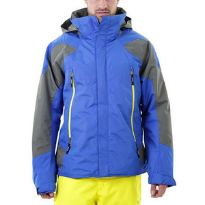 Veste de ski coupe-vent pour homme, imperméable, à capuche, pour snowboard, manteau de montagne, équipement de neige thermique isolé, personnalisable OEM - Product Image 3