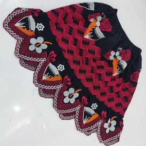 Colorful Bird Embroidered <b>Skirt</b> Women Navy Floral <b>Boho</b> Vacation Resort Wear - Product Image 6