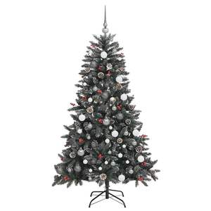 Arbre de Noël artificiel vert de 70,87 pouces avec 300 LED - Product Image 5