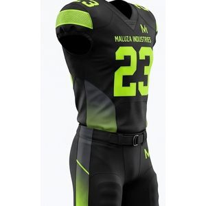 Conjunto de Uniforme de Fútbol Americano Personalizado, Transpirable, con Pantalones Acolchados, Ropa de Equipo, Kit de Fútbol Americano MALUZA Industries - Product Image 3