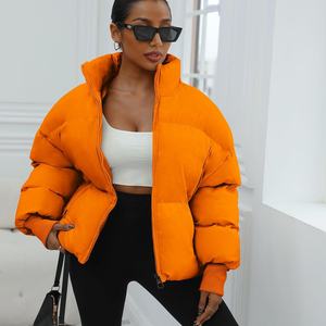 Elegante Bomber chaqueta de cuero de manga larga para mujer con cremallera transpirable de moda para primavera otoño con bolsillo Suelto - Product Image 6