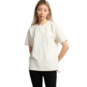 Womens O Neck <b>Long</b> <b>Sleeve</b> T Shirt Loose Fit Small Chest Print Clean Back Casual Wholesale Custom OEM Cotton Jersey Tee Shirt <b>Top</b> - Product Image 2
