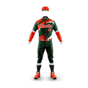 Tenue de baseball professionnelle personnalisée avec logo imprimé, kit d'équipe prêt pour le jeu, confort supérieur - Product Image 2