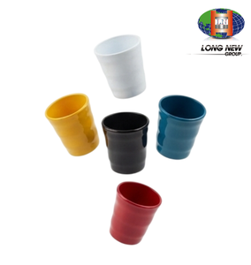 LONGNEW Reusable PET <b>Plastic</b> Wavy Grip <b>Cups</b> | Lightweight Food-Grade Drinkware - Product Image 3
