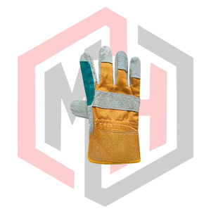 ถุงมือช่างอุตสาหกรรมขายส่ง หนังโครเมียม ป้องกันไฟฟ้าสถิต ทนทานต่อการฉีกขาด ระบายอากาศได้ดี ป้องกันการบาด - Product Image 2