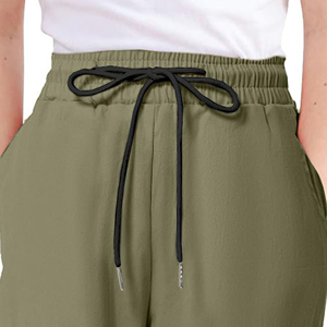 Pantalones Deportivos Casuales de Primavera para Hombre, de Cintura Alta, Transpirables, de Poliéster/Algodón, con Múltiples Bolsillos, Tipo Cargo, de Secado Rápido - Product Image 5