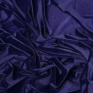 Royal Blue <b>Velvet</b> Luxury Mens Tuxedo <b>Blazer</b> Solid Color Brushed Suede Suit Jacket Formal Wear Breathable 100% Polyester 130 GSM - Product Image 4