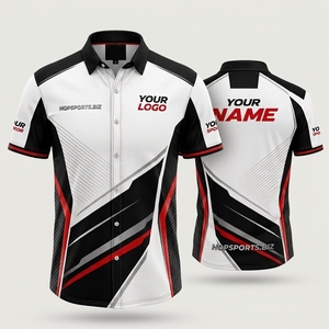 ODM Sublimation Pit Crew Latest Racing Jersey Design <b>Motorcycle</b> Auto Racing Wear Motorsport Work <b>Shirts</b> F1 Racing <b>Shirts</b> - Product Image 1