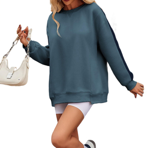 Nouveaux Sweat-shirts Vintage Oversize 100% Coton pour Femmes, Manches Longues, Motif Lettres Décontracté, Hoodies Tendance Streetwear - Product Image 3