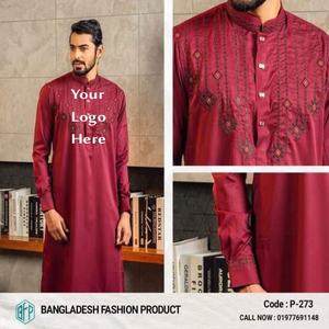 Diseño elegante de los hombres Panjabi tradicional para los países del sur de Asia de la fábrica de Bangladesh - Product Image 1