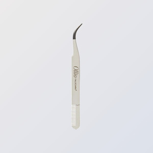 Extension de cils DIY Olrio Korean K-Beauty Olio, pinces à cils sans colle - Pinces en forme de L fabriquées en Corée - Product Image 6