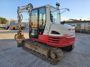 Excavatrice compacte sur chenilles Takeuchi TB290 d'occasion de haute qualité avec moteur Yanmar, composants essentiels, moteur, engrenages et couple élevé - En promotion - Product Image 4