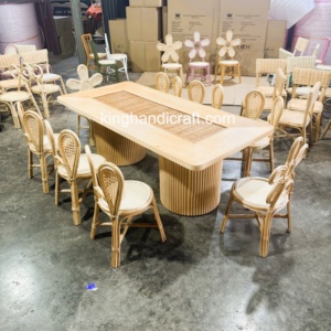 Silla Infantil de Ratán Natural Hecha a Mano, Ecológica y Segura, Diseño Moderno para Decoración de Fiestas en Interiores y Exteriores - Product Image 5