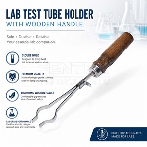 ห้องปฏิบัติการสำหรับที่ยึดหลอดพร้อมแถบปรับระดับได้ทำจากสแตนเลส 18/8 รับผลิตตามแบบ OEM รับประกัน 3 ปี - Product Image 3