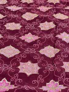 Tissu imprimé uni, imprimé numérique, brodé, à sequins, en maille, en dentelle, en organza pour Abaya, Kaftan, Robe, Canapé - Vente en gros et Exportation - Product Image 5