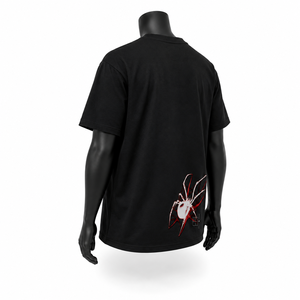 เสื้อยืดแขนสั้นทรงปกติสำหรับผู้ชาย สีเทาอ่อน คอกลม ผ้าฝ้าย 100% ระบายอากาศได้ดี สไตล์สตรีทแวร์ ออกแบบได้ตามต้องการ พร้อมโลโก้ด้านหน้า - Product Image 3