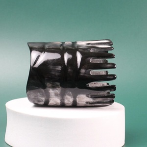Masajeador de cabeza con forma de cuerno, martillo de masaje, infrarrojo ecológico, fisioterapia, cuidado de la salud personal - Product Image 5