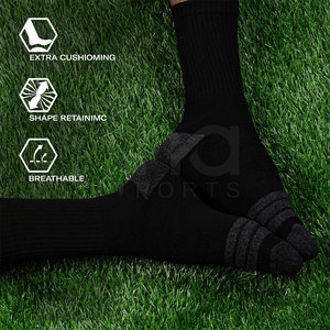 Breathable Crew Length Sports <b>Socks</b> With Comfortable Cushion Support For Play Soccer <b>Socks</b> - Product Image 6