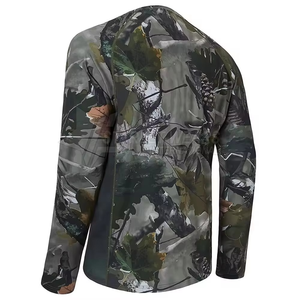 Camiseta de caza transpirable de algodón 100% para hombre, estilo Ringer, holgada, de gran venta - Product Image 5