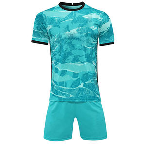 Custom OEM Logo Men Team Sublimation Sports Soccer Wear T Shirts Uniform Football Jersey - Product Image 6