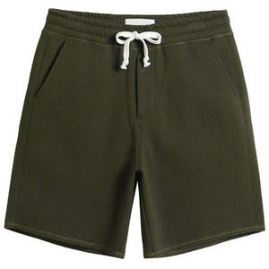 Shorts de jogging épais et unis en molleton bouclette 100 % coton pour homme – Vente en gros - Product Image 1