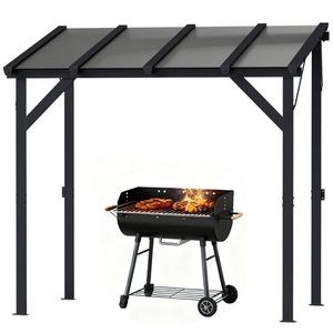 Gazebo Elegante per Barbecue, Perfetto come Riparo e Ombreggiatura per Esterni - Product Image 5