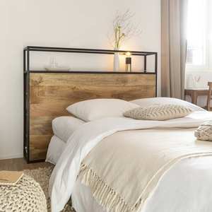 Cabecera de Madera de Mango Vandana Vista Stellar de 160 cm - Product Image 1