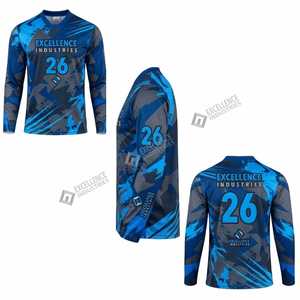 Pantalones de Ciclismo de Montaña MTB Personalizados de Nuevo Estilo, para Descenso y Motocross, con Impresión por Transferencia de Calor, Secado Rápido, Anti-UV, Transpirables, Manga Larga - Product Image 4