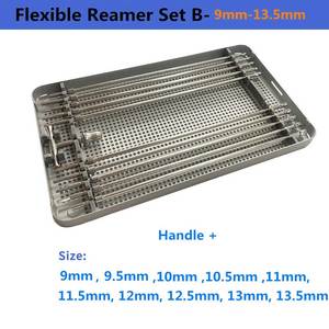 Kit de Instrumentos Quirúrgicos de Acero Inoxidable, Destapador Ortopédico Manual Flexible, Herramientas Reutilizables para Cirugía Ósea, para Uso Médico y Veterinario, CE ISO - Product Image 4