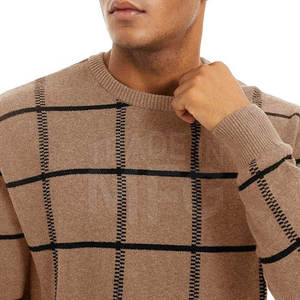 Mens Mock Neck <b>Sweater</b> Full Sleeve Knitted Winter <b>Sweater</b> Warm Soft Breathable Anti Wrinkle Anti Pilling <b>Sweater</b> Custom Logo - Product Image 5