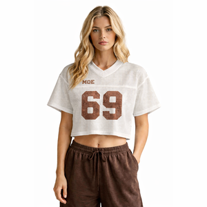 เสื้อฟุตบอลอเมริกันแบบตาข่ายระบายอากาศ โพลีเอสเตอร์ 100% ปรับแต่งได้ตามต้องการ พร้อมโลโก้ทีม ชุดฝึกซ้อม ผู้ผลิต OEM ขายส่งจำนวนมาก - Product Image 1