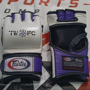 Guantes de MMA Unisex Fairtex Hechos a Medida, Cuero PU de Alta Calidad, Antideslizantes, Ligeros, Transpirables, con Impresión Serigráfica y Cierre de Gancho y Bucle - Product Image 1