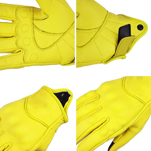 Top Selling Custom Logo Leather <b>Touch</b> Screen Full Finger Unisex Motorbike <b>Gloves</b>-Waterproof Breathable Quick Dry <b>Gloves</b> - Product Image 4