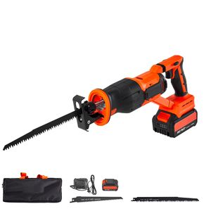 Sega a sciabola a batteria 20V, 3000 SPM, velocità variabile, corsa da 1 pollice, sega elettrica per metallo a batteria - Product Image 1