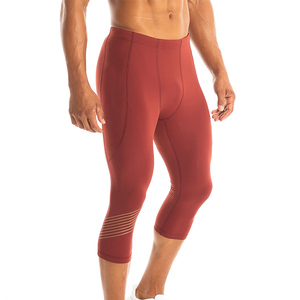 Leggings de yoga à taille élastique pour hommes, personnalisés, pour la course à pied, la gym, l'entraînement, les exercices de compression, leggings de sport pour hommes - Product Image 6