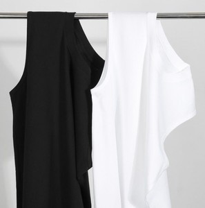 Nouvelle Arrivée Débardeurs de Sport pour Hommes 120g 100% Coton, Tricotés, Teint Uni, Coupe Ample, Grandes Tailles - Product Image 3