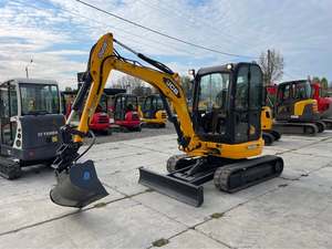 Mini-excavatrice JCB, pelle compacte sur chenilles, équipement de construction pour l'agriculture et l'aménagement paysager, zéro émission - Product Image 3