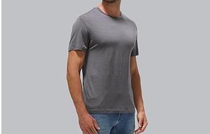 Camiseta Deportiva de Lana Merino 100% Superfina para Hombre, Ecológica, de Secado Rápido y Transpirable, Camiseta Interior de Lana Tejida - Product Image 4