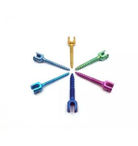 Veterinary Pedicle Monoaxial <b>Screw</b> <b>Set</b> Manual Stainless Steel Probe Lumbar Spinal Surgery Orthopedic 5pcs Instrument CE - Product Image 3