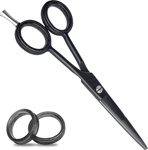 Tijeras Profesionales de Acero 2025, Color Negro - Product Image 3