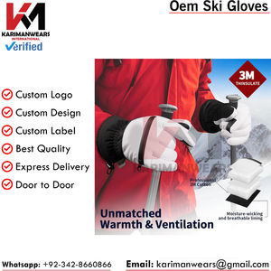 Guantes de Esquí Profesionales Ligeros, Impermeables, Resistentes al Viento, Aislantes, con Palma Reforzada y Ajuste Cómodo - Product Image 3