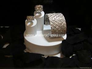 2025 Modern Design Elegant Clear Acrylic Single Rings Display Holder Steps Acrylic Rings Organizer <b>Stand</b> - Product Image 2