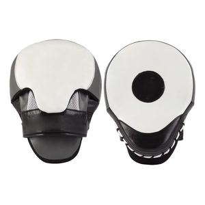 Mitaines d'entraînement en cuir léger pour la boxe, coussinets d'entraînement pour la vitesse, la précision des coups et la réactivité - Product Image 1